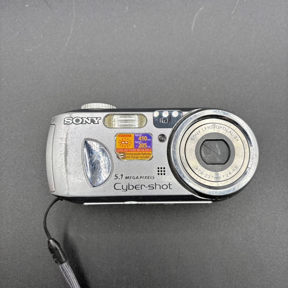 Sony Cyber-shot DSC-P93 5.1MP CCD Digital Camera Boxed Tested